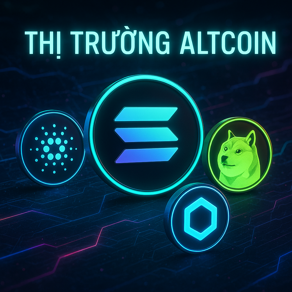 Thị trường altcoin dậy sóng với sự dẫn dắt của Solana, Cardano, và Dogecoin trong bối cảnh thị trường tiền điện tử bùng nổ.